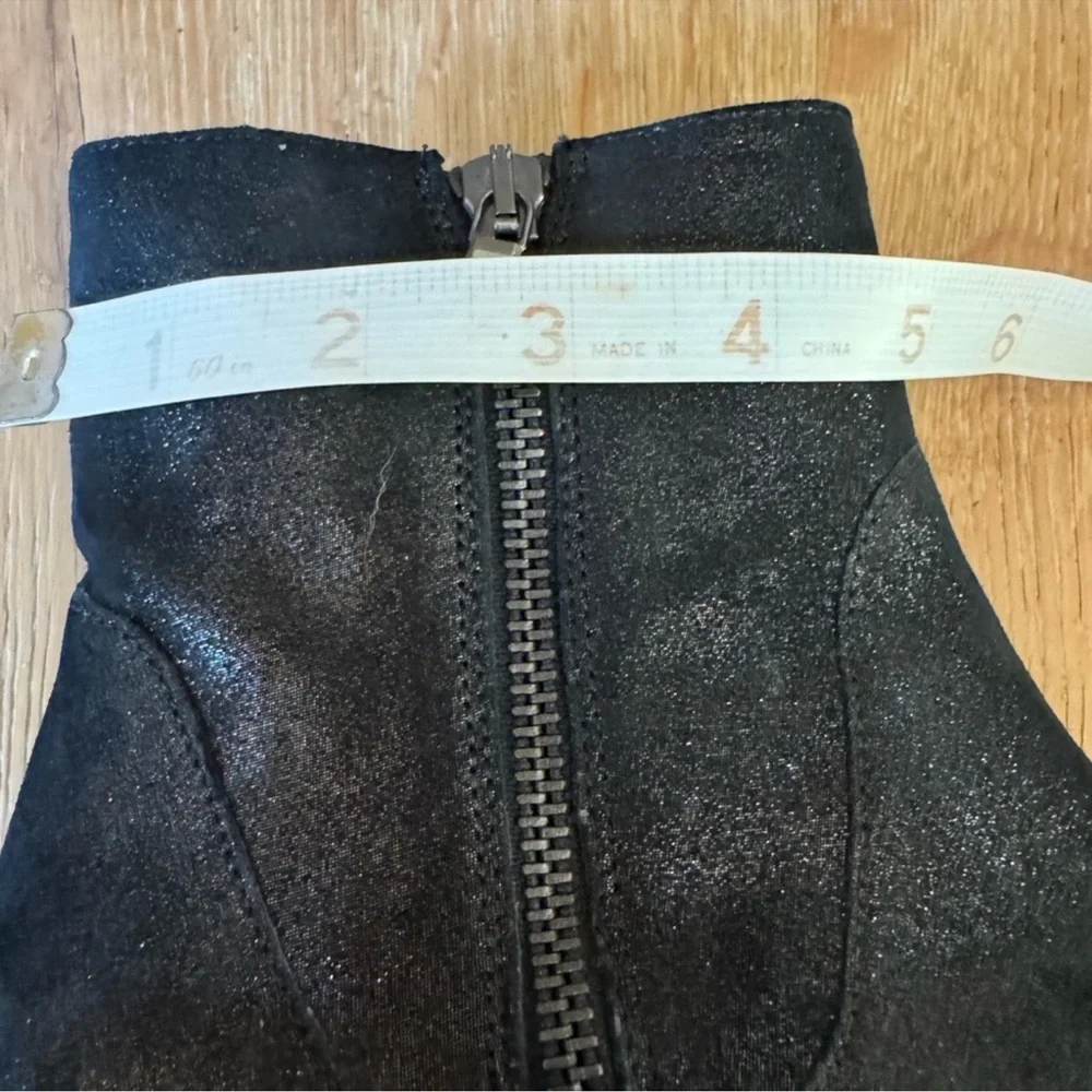 🔥SUEDE BLACK BOOTS 🔥sz 8 Sessto Meucci price firm!